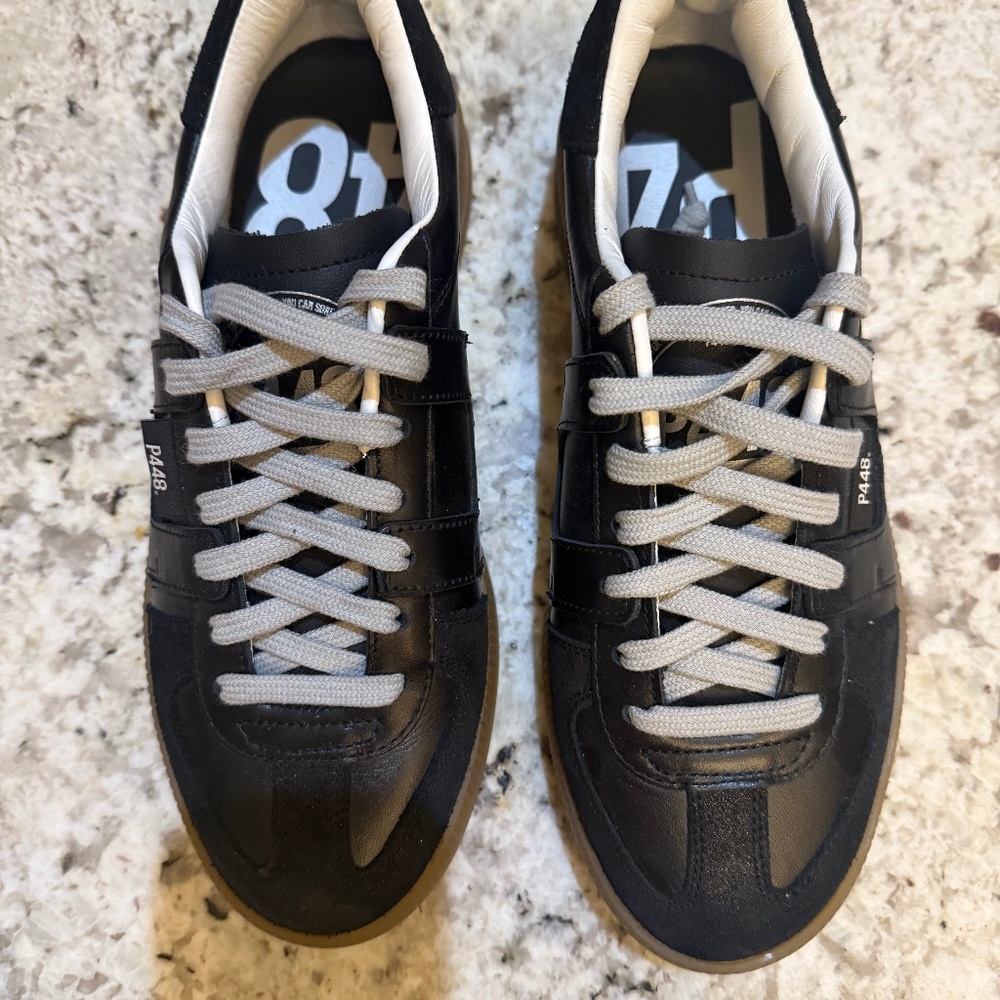 NEW P448 Monza Black Glitterfine 38 UNWORN